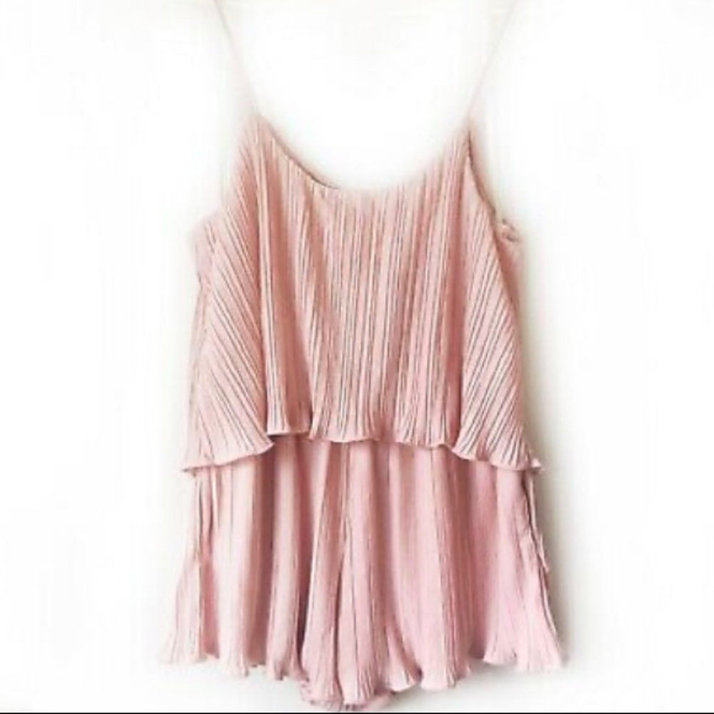NBD pink romper